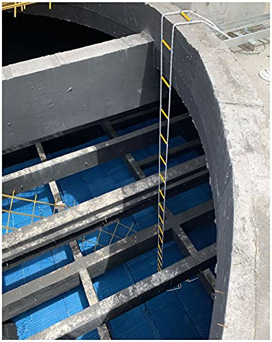 Escalera de Cuerda para Adultos, Escalera de Emergencia, Escalera de Escape de Incendios, Resistente al desgarro Desde la Ventana, 3 Metros (6 m)