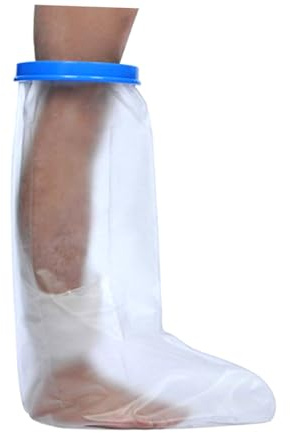 TOGEVAL para Escayola de Adulto Funda Estanca para Ducha y Baño Resistente y Reutilizable Cubre Pierna para Recuperación Segura