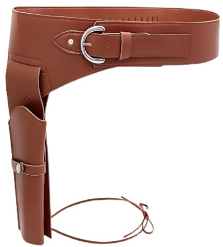 Pistolenholster, Kostüm, PU, ​​verstellbar, Einzelpistolengürtel, Oberschenkelholster für Damen, Halloween, Cosplay, Party, für Damen