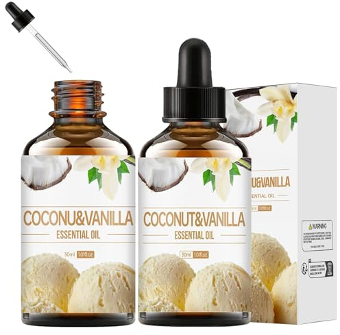 Vanilla massageöl öl, Vanilla Body Oil, Reich Natürlichen Pflanzenölen und Vitamin E, Massageöl Intim Geeignet und Muskelentspannung, Pflegeöl zur Hautpflege und Befeuchtung für alle Hauttypen (2)