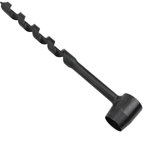 BlesConi Schlangenbohrer mit vier Klingen, 10–25 mm Schnittdurchmesser, 230 mm Bohrtiefe für manuelle Holzbearbeitung und Überlebenseinsatz im Freien