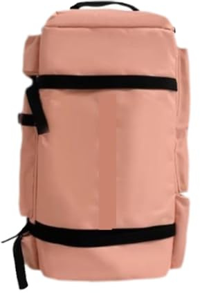 LCQSYE Skirucksack, Skischuhtasche, Übernachtungsski, bequem, stilvoll(Pink)