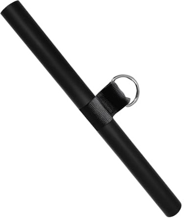 gifyym Barra dritta Lat Pulldown - Accessorio per barra per macchina per cavi in acciaio con impugnatura in schiuma e ritenuta, attrezzatura da palestra a casa per tricipiti, remare e schiena, 40,5 x