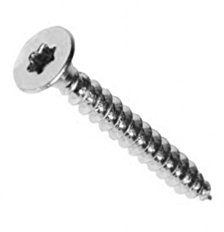 Diamwood - Vis bois tête fraisée Torx 4 x 30 mm Zinguée blanc - Boite de 500 pcs - DIAMWOOD VAFX0403002B