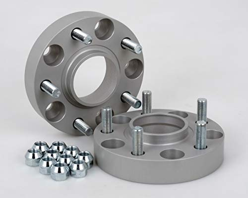 Spurverbreiterung Aluminium 2 Stück (30 mm pro Scheibe / 60 mm pro Achse) incl. TÜV-Teilegutachten kompatibel mit Grand Cherokee WK (06/2010-)