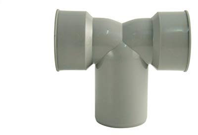 STEMAX-Wassertechnik Marley HT Abflussrohr HTDSB Doppelsiphon Bogen 90° DN40/50/40