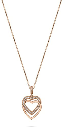 JETTE Damen-Kette 925er Silber 39 Zirkonia 32018216