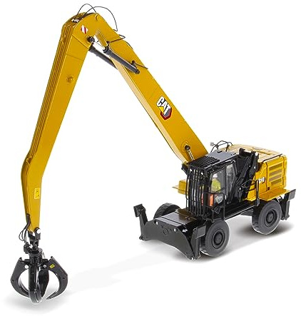 Diecast Masters 85958 - Pelle de manutention Caterpillar Cat MH3040, échelle 1:50, env. 8,0 x 8,5 x 44,0 cm, dès 14 Ans