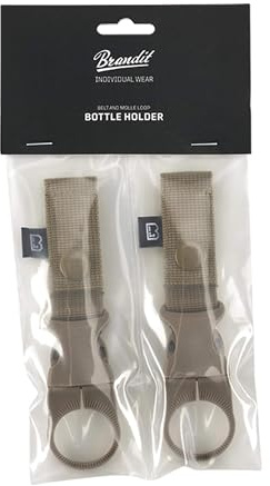 Brandit Belt and Molle Loop Bottle Hol, Farbe: camel, Größe: OS