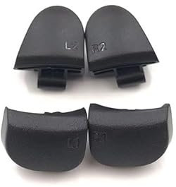 YANHAO [Videospielteile] 2 Stück for Sony PlayStation 5 PS5 Controller L1 R1 L2 R2 Trigger-Button-Kit for PS 5 mit LR-Halter Rahmenfeder [Ersetzen] (Color : Full Set V2)
