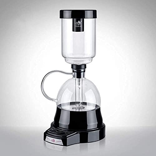 HWSY Fully automatic brewing coffee grinder Japanese Style Electric Siphon Coffee Maker Cups Vacuum Coffee Machine Brewer Drip Tea Siphon Glass Pot Filter Espresso Maker Coffee spice grinder juic