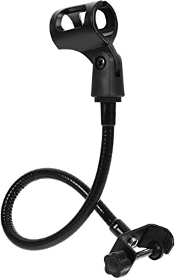 BESTonZON Mikrofonständer Verstellbar Mit Clip Halterung Mikrofonhalter Mikrofonständer Für Pc Radiosender Sprachaufnahme Mikrofonhalterung Für Heimgebrauch
