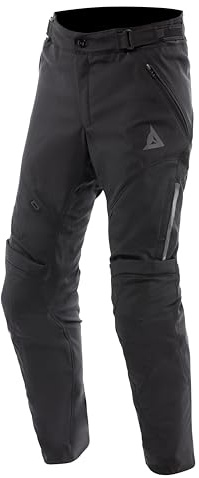 Dainese Drake 2 Air Tex Pants Pantalones de Moto de Tejido, Stretch, con Protecciones Hombre (Pack de 1)
