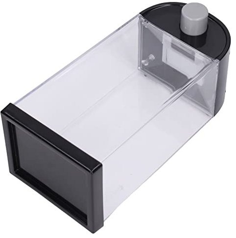 Wall Mounted Dry Food Dispenser,Square Dry Food Dispenser,Large Capacity and Transparent, Button Control for Grain Storage,Cereal Dispenser for Kitchen Laundry Bead Cereal (1.5L)