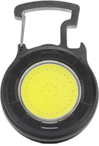 Mini Flashlight Keychain Light COB Work Light USB Rechargeable Bright and Lightweight Projector Bottle Opener Retractable Holder with Magnet Mini LED Flashlight Light Projector for