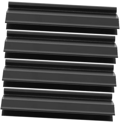 Angoily 4pcs Aluminum Corner Connector for Baseboard Skirting Board Kitchen Cabinet Baseboard Connector Easy Installation Corner Blocks