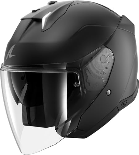 SHARK, Jet Motorradhelm SKWAL i3 JET BLANK Mat Black KMA, M