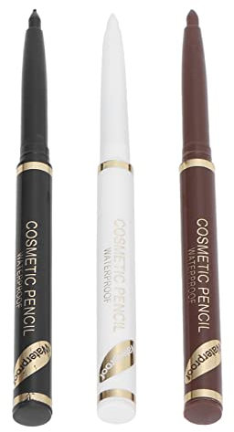 Bartformwerkzeug, Professionelles Wasserdichtes und Schweißsicheres mit 3 Bartstiften Bart Vorlage Schablonenformwerkzeug, Bartstiftfüller für Männerpflege