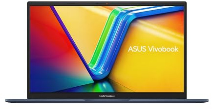 ASUS Vivobook 15 F1504VA-BQ159 - Ordenador Portátil 15.6 Full HD (Intel Core i7-1355U, 16GB RAM, 1TB SSD, Iris Xe Graphics, Sin Sistema Operativo) Azul Tranquilo - Teclado QWERTY español