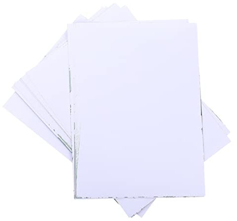 OSALADI 48blätter Naturdruckpapier Für Diy-projekte Sonnenzeichenpapier Leerer Malgrund Für Bastelarbeiten Und Cyanotypie-technik