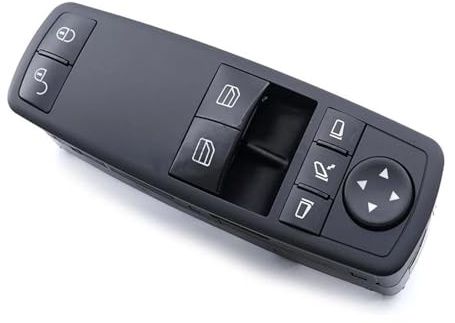 Interruptor Elevalunas Para Benz Clase AB W169 W245 A160 A180 B200 2004-2012 A1698206510 Interruptor Ventana Eléctrica Interruptores Botón Pulsador