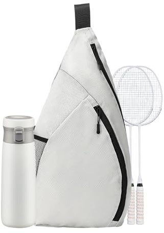 Tasche Für Frauen, Großer Rucksack, Tragbare Badminton Schlägertasche Mit Abdeckung, Für Frauen Fitnessstudio Training Turnier Schule Club Schuhe Flasche Handtuch Kleidung