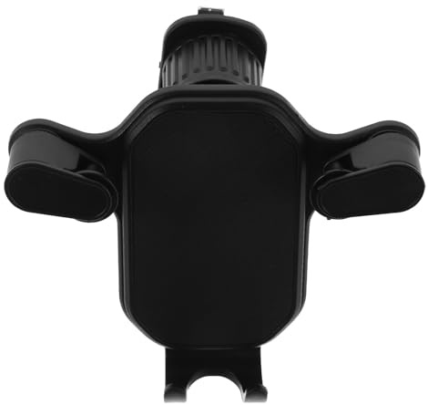JOINPAYA Support de téléphone Portable pour Voiture Fixation Grille d'aération, Maintien sécurisé et Rotation 360°, Plastique Noir, adapté pour conducteurs en Voiture et Camion