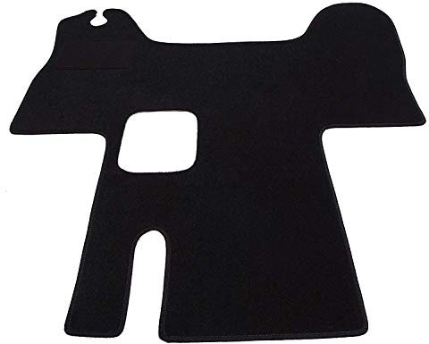 Mertex Automatte Autoteppich Premium schwarz 8299-P-S (grau, Fahrerhausteppich)