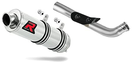 DOMINATOR Terminale di Scarico Marmitta Silenziatore MX compatibile con RAPTOR 700 R 2015-2021