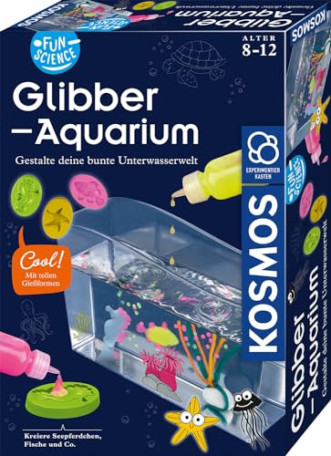 KOSMOS Fun Science Glibber-Aquarium | Amazon Exclusive, Experimente für Kinder ab 8 Jahre