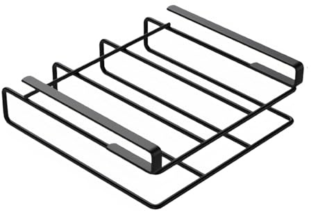 Organizer per tagliere, supporto per tagliere sotto mobile | Organizer da cucina appendibile per fogli di biscotti | Rastrelliera da cucina in acciaio inox per l'organizzazione di asciugamani, tagl