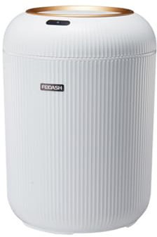 Xinsheinelry Capteurs Automatiques Poubelle Peut pour Salle Bain Cuisine Poubelle Intelligente Chambre À Coucher Étanche À Déchets Électriques Imperméables 9 5 L / 10l