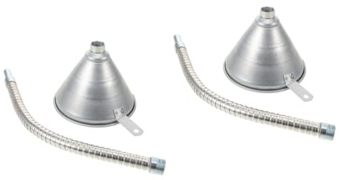 2 Piezas Embudo Flexible de Aceite para Cambio Aceite de Transmisión para Automóviles y Maquinaria