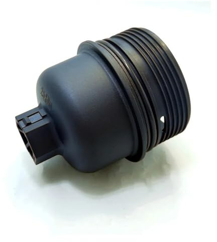 KMLONG Junta protectora de tapa de carcasa de filtro de aceite, compatible con Nissan, QASHQAI +2 AED X-TRAIL T31 2,0 DCi 7701476503 Tapa del filtro del motor