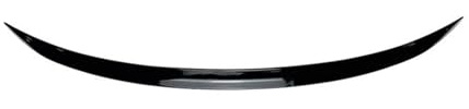 Alerón Trasero Spoiler Alerón Trasero Maletero para BMW Serie 3 E92 Coupé 332d 335i Estilo para M3 Color Negro 2007-2013