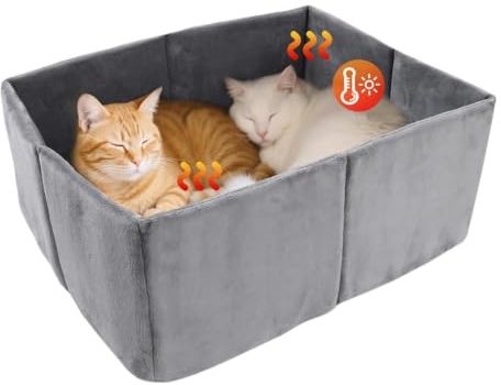 Lits Pour Chats D'Intérieur Cabane Caverne Pour Chats | Maison Isolée Et Caverne Pour Chiens Et Jeunes Animaux En