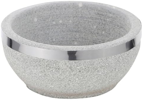 Luxshiny Pot de Bibimbap Coréen en Pierre Résistante Chaleur, Casserole Facile à Nettoyer et Utilisable Flamme Ouverte Cuisine Traditionnelle