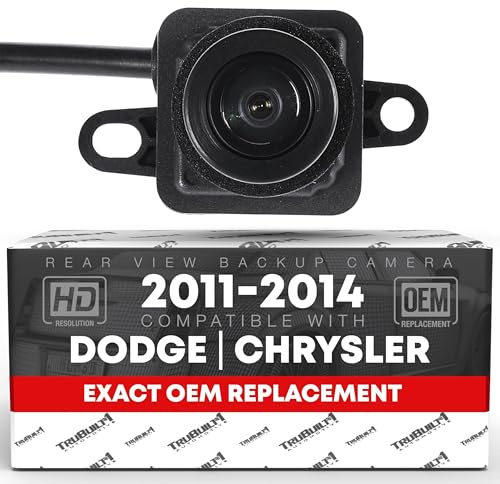 Rear View Backup Camera - Compatible with 2011-2014 Dodge Charger, Chrysler 300 - Reversing Parking Assist Camera - OEM 56054058AH, 56054058AD, 56054058AE, 56054058AF, 56054058AG