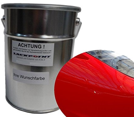 Lackpoint 0,5 Liter Spritzfertigen Basislack Ferrari 300 Rot Autolack Trendlack