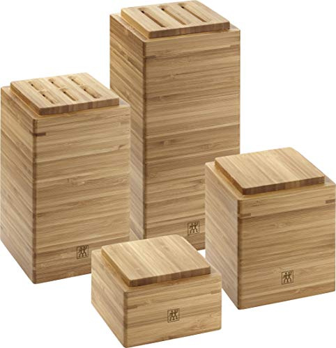 Zwilling 35101-400-0 Aufbewahrung Set, Bambus, 4-TLG.