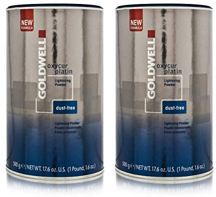 Goldwell 2 er Pack Goldwell Oxycur Platin Dustfree Bleach 500 g