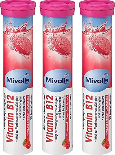 Mivolis Vitamin B12 Brausetabletten 5er-Pack (5x20 Tabletten)