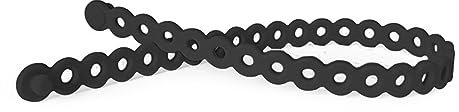 Cup Catcher, 2er-Pack kinderwagenkette Spielzeug schnullerbox für Kinderwagen Hochstuhl Autositz Schnullerkette Trinkbecher Halteriemen Silikon Schnullerband BPA-frei (Schwarz)
