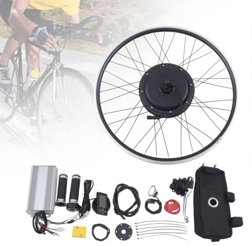 E Bike Kit 26 Zoll 48V 1500W Ebike Kit Hinterrad mit LCD Display