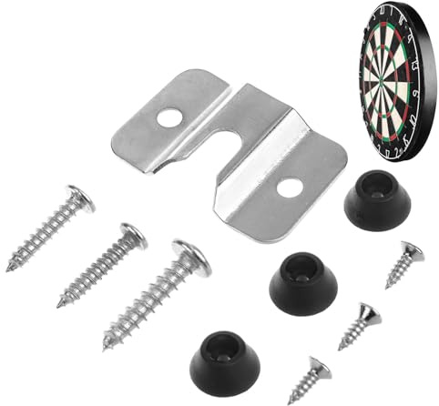 U-Halterung für Dartscheibe, Metall-Montagezubehör für Dartscheibe, stabiles Befestigungsset mit U-förmiger Nut für Hardware-Kit-Ersatz
