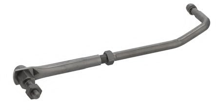 wellenshop Universal-Gelenkstange, verstellbar | Tillerarm aus Edelstahl | Lenkstange für Außenborder | Kompatibel mit Mercury, Suzuki, Yamaha, Tohatsu und Anderen Außenbordern