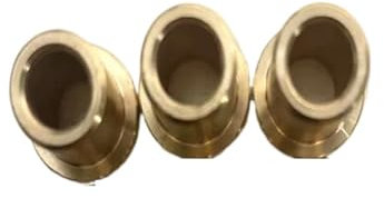 5PCS ID 16/18 Mm Flansch Selbst Schmier Lager Pulver Metallurgie Öl Kupfer Buchse Guide Hülse(16X20X12-25X2)