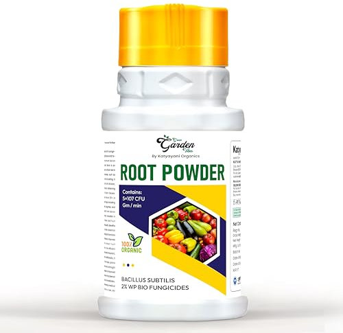 Katyayani Root Powder Bacillus Supp 2% Bio Fungicide - Organic Plant Protection for Soil Health, Prevents Fungal Diseases, Enhances Root Growth (1, Kilograms)