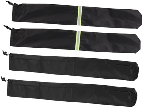 Protector de Limpiaparabrisas Automático 2 Pares de Poliéster Negro