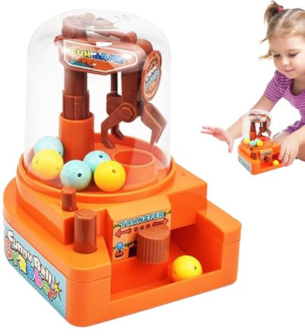 Kids Vending Machine | Arcade Claw Machine Candy Dispenser Toys,Interactive Arcade Game Fine Motor Grabber for Primary Kindergarten Teens Party Holiday Home